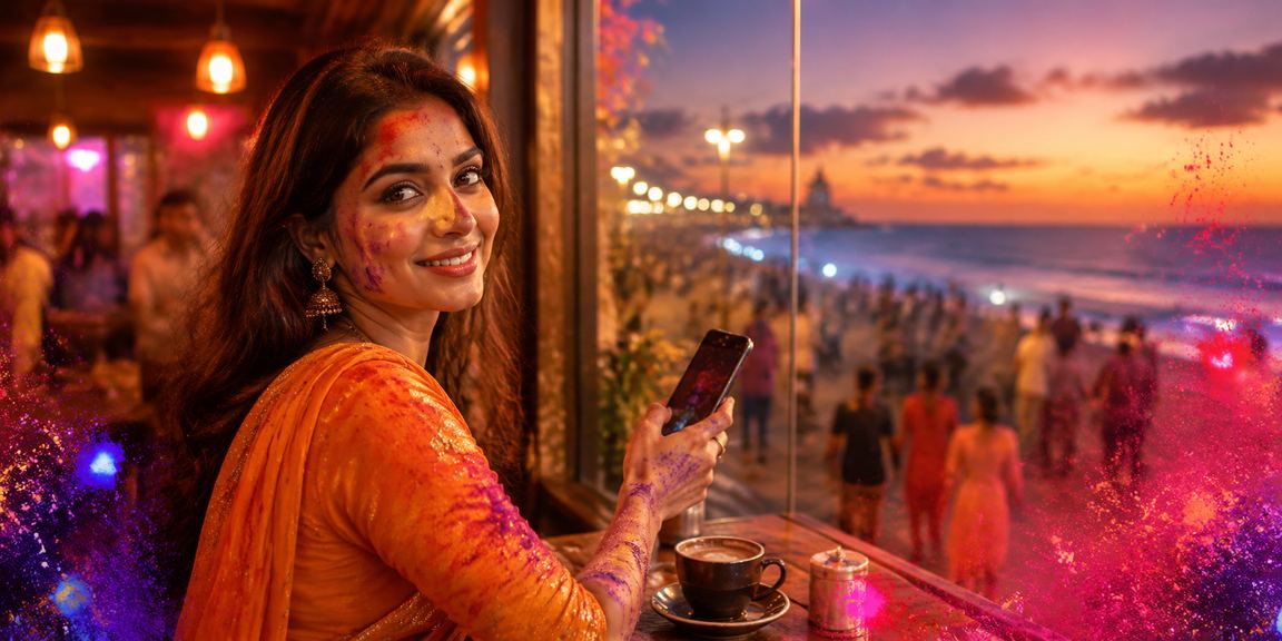Mobile user making UPI payment on secure casino platform